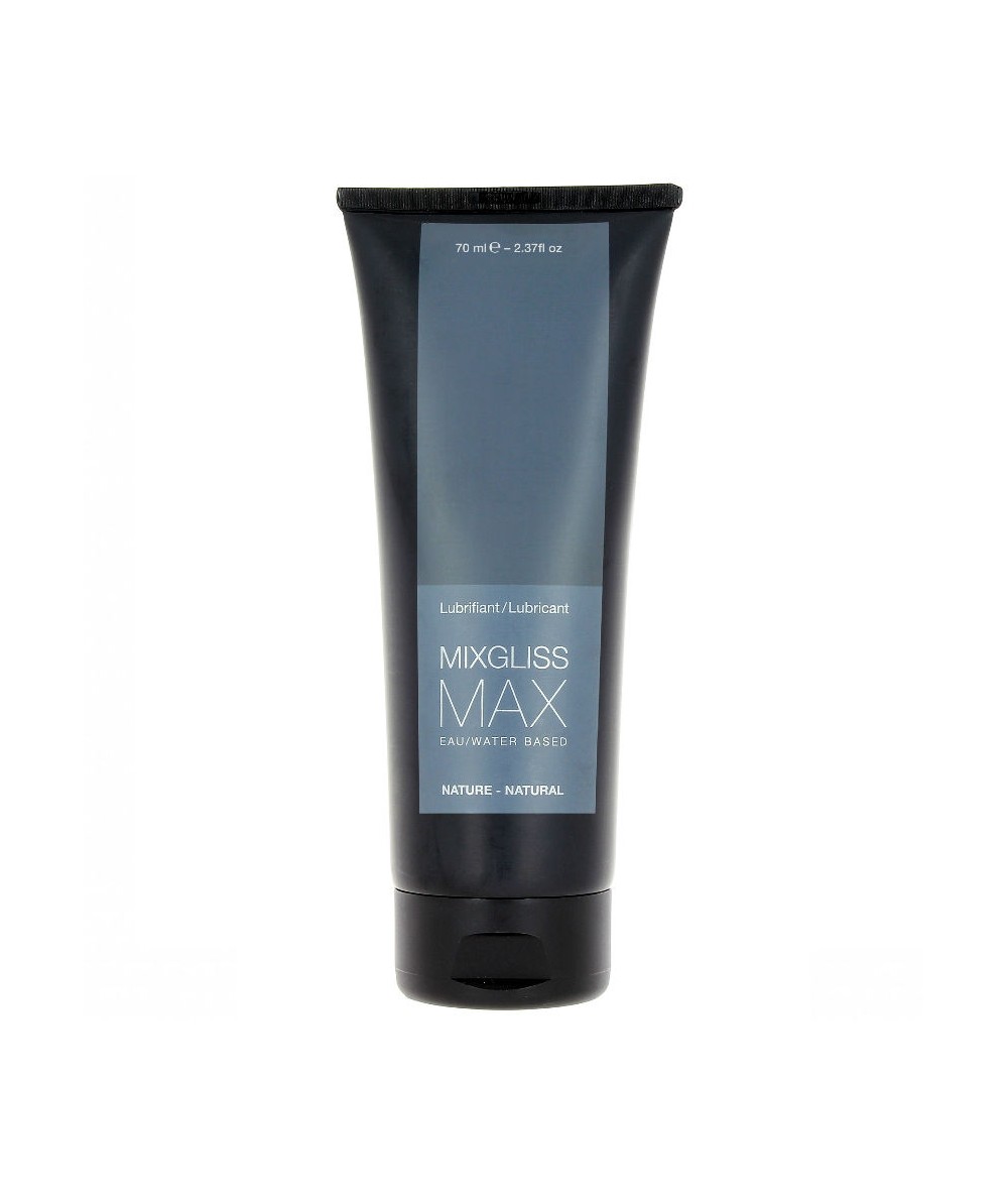 MIXGLISS MAX LUBRICANTE ANAL BASE AGUA NATURAL 70ML