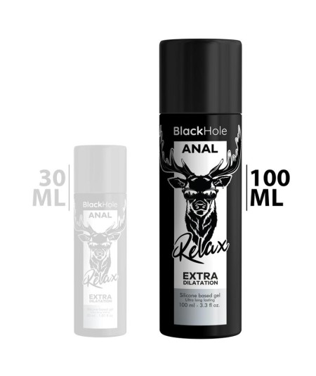 BLACK HOLE - BASE SILICONA CONCENTRADA DILATACION ANAL 100 ML