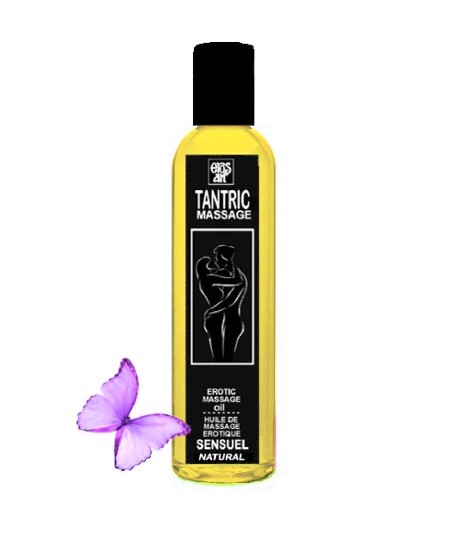 EROS-ART ACEITE MASAJE TANTRICO NATURAL Y AFRODISÍACO NEUTRAL 100ML