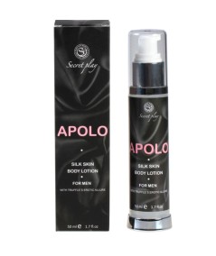 SECRETPLAY APOLO LOCION PIEL DE SEDA PARA HOMBRES 50 ML