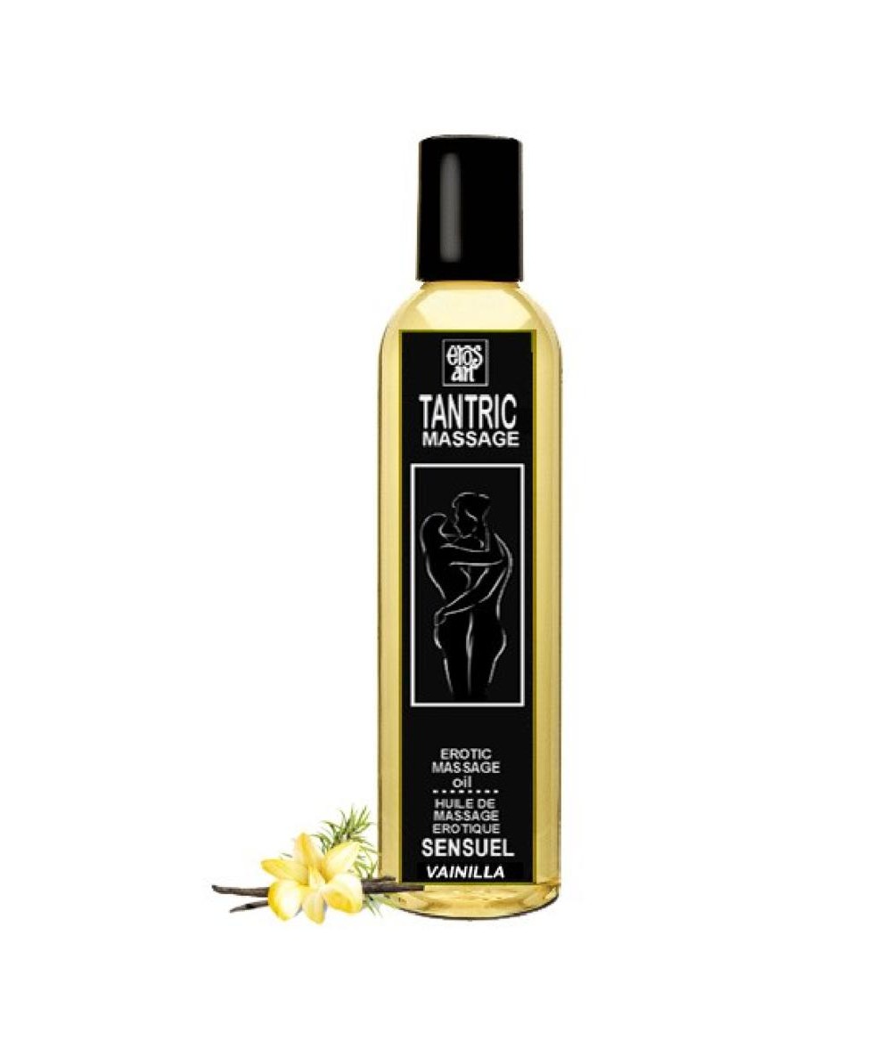 EROS-ART ACEITE MASAJE TANTRICO NATURAL Y AFRODISÍACO VAINILLA 100ML