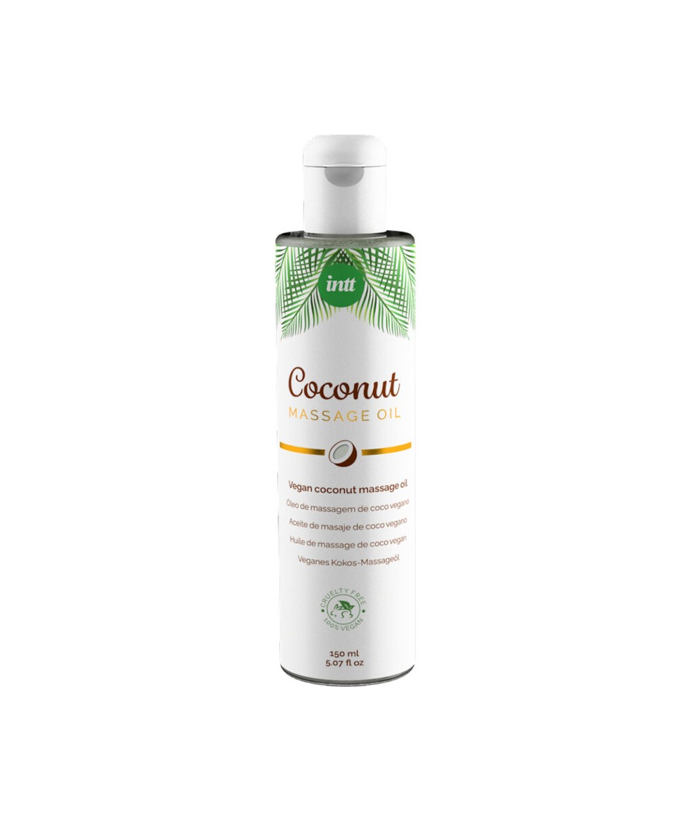 INTT - ACEITE DE MASAJE VEGANO DULCE CON SABOR A COCO RELAJANTE