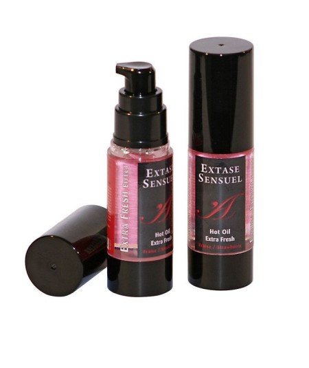 EXTASE SENSUEL ACEITE DE MASAJE EFECTO EXTRA FRESH FRESA 30ML