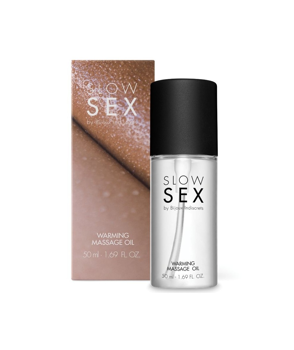 BIJOUX SLOW SEX ACEITE MASAJE EFECTO CALOR 50 ML