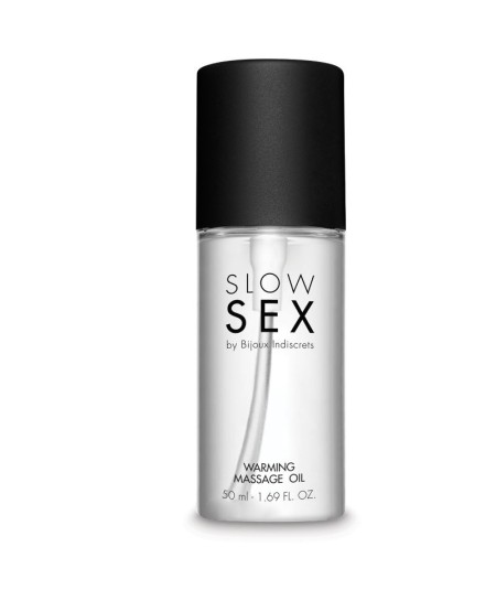 BIJOUX SLOW SEX ACEITE MASAJE EFECTO CALOR 50 ML