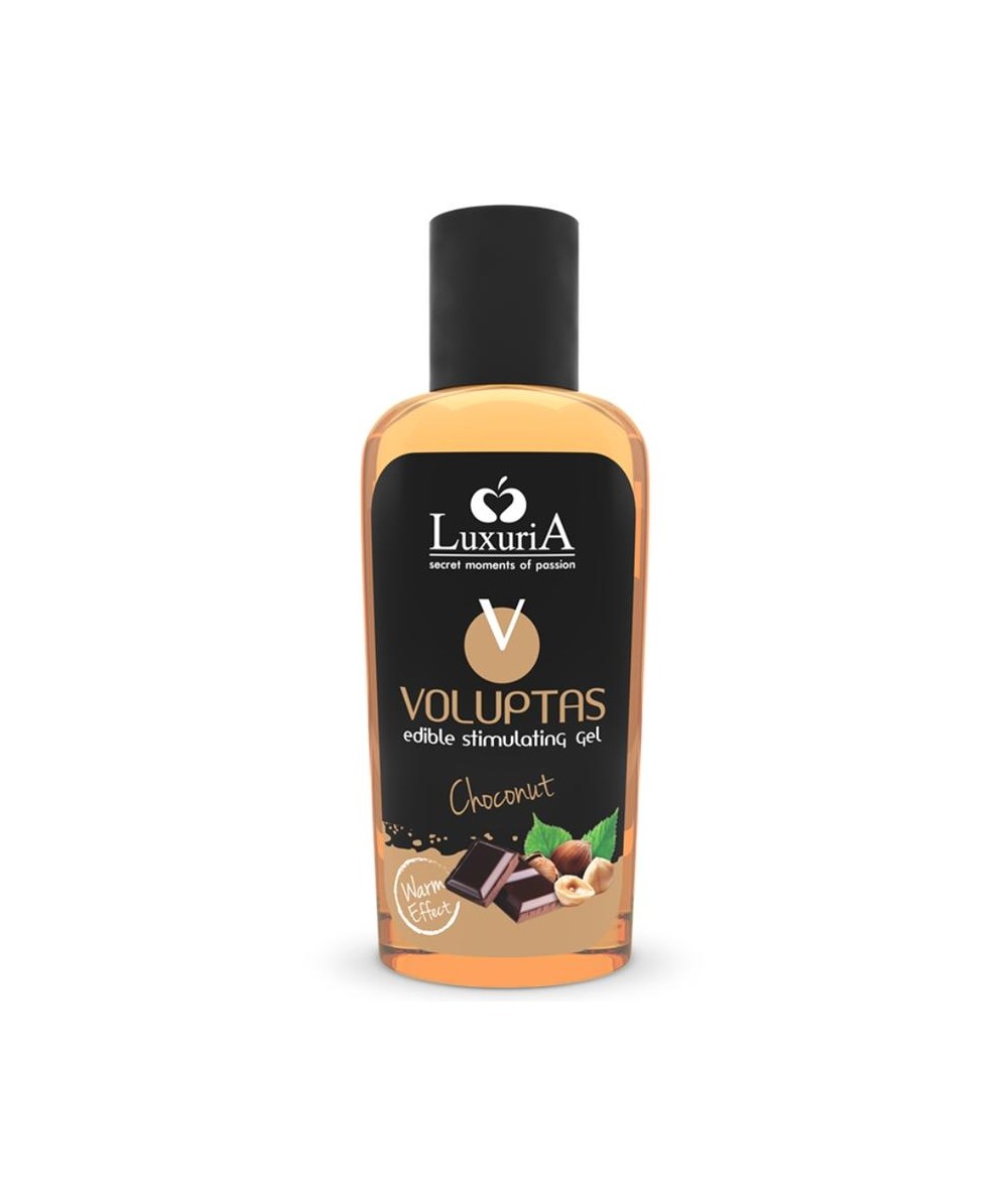 LUXURIA VOLUPTAS GEL MASAJE COMESTIBLE EFECTO CALOR - CHOCONUT 100 ML