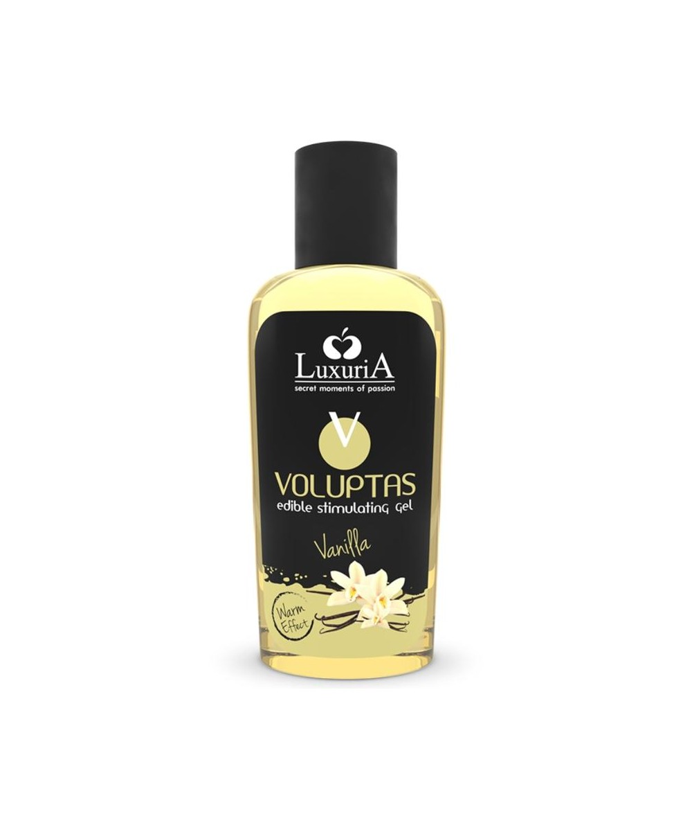 LUXURIA VOLUPTAS GEL MASAJE COMESTIBLE EFECTO CALOR - VAINILLA 100 ML