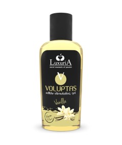 LUXURIA VOLUPTAS GEL MASAJE COMESTIBLE EFECTO CALOR - VAINILLA 100 ML