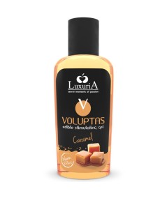 LUXURIA VOLUPTAS GEL MASAJE COMESTIBLE EFECTO CALOR - CARAMELO 100 ML