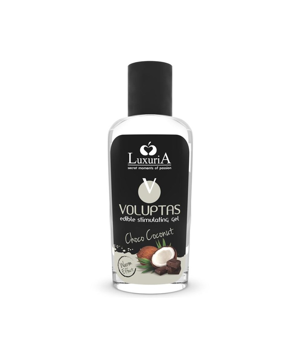 LUXURIA VOLUPTAS GEL MASAJE COMESTIBLE EFECTO CALOR - COCO Y CREMA 100 ML