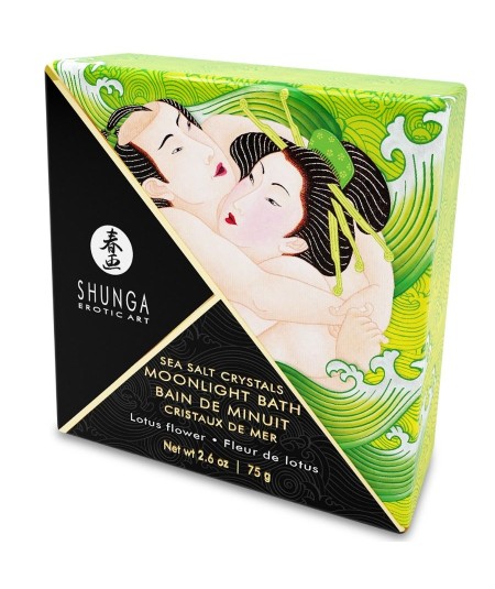 SHUNGA SALES DE BAÑO AROMATIZADAS LOTUS 75GR