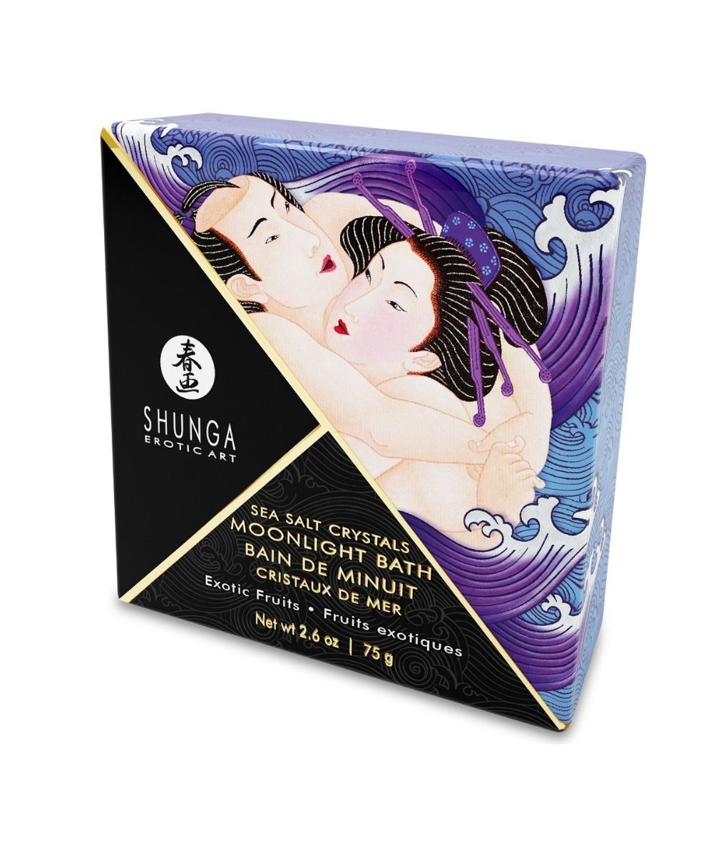 SHUNGA SALES DE BAÑO AROMATIZADAS EXOTIC PURPLE  75GR