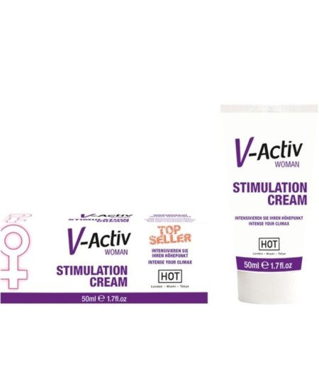 HOT - V-ACTIV CREMA ESTIMULADORA MUJER 50ML