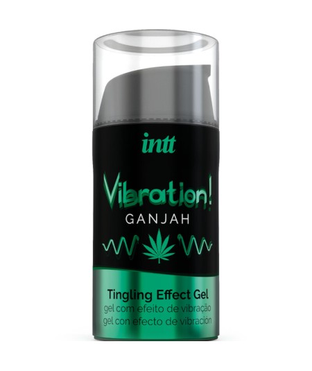 INTT - POTENTE ESTIMULANTE  ÍNTIMO GEL VIBRADOR LIQUIDO CANNABIS 15ML