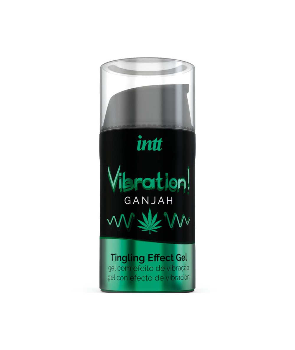 INTT - POTENTE ESTIMULANTE  ÍNTIMO GEL VIBRADOR LIQUIDO CANNABIS 15ML