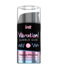 INTT - POTENTE ESTIMULANTE  ÍNTIMO GEL VIBRADOR LIQUIDO CHICLE 15ML