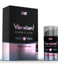 INTT - POTENTE ESTIMULANTE  ÍNTIMO GEL VIBRADOR LIQUIDO CHICLE 15ML