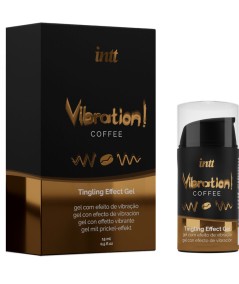 INTT - POTENTE ESTIMULANTE  ÍNTIMO GEL VIBRADOR LIQUIDO CAFÉ 15ML