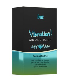 INTT - POTENTE ESTIMULANTE  ÍNTIMO GEL VIBRADOR LIQUIDO GIN & TONIC 15ML