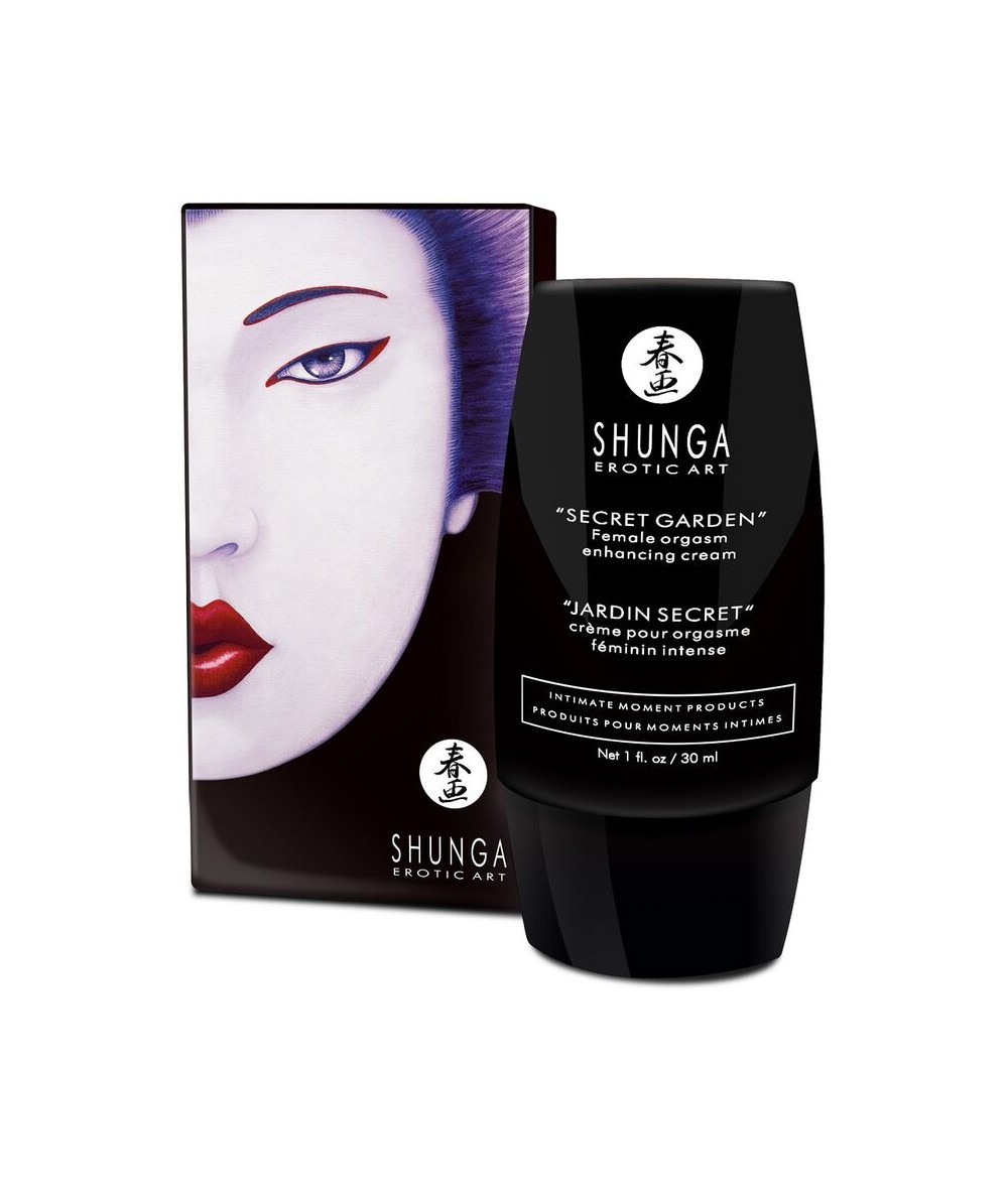 SHUNGA CREMA ORGASMO FEMENINO INTENSO JARDIN SECRETO.