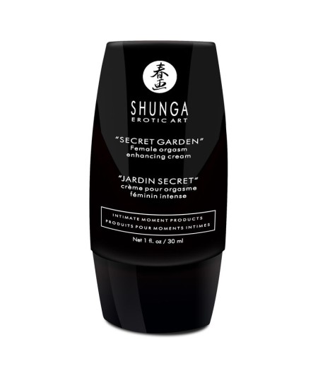 SHUNGA CREMA ORGASMO FEMENINO INTENSO JARDIN SECRETO.