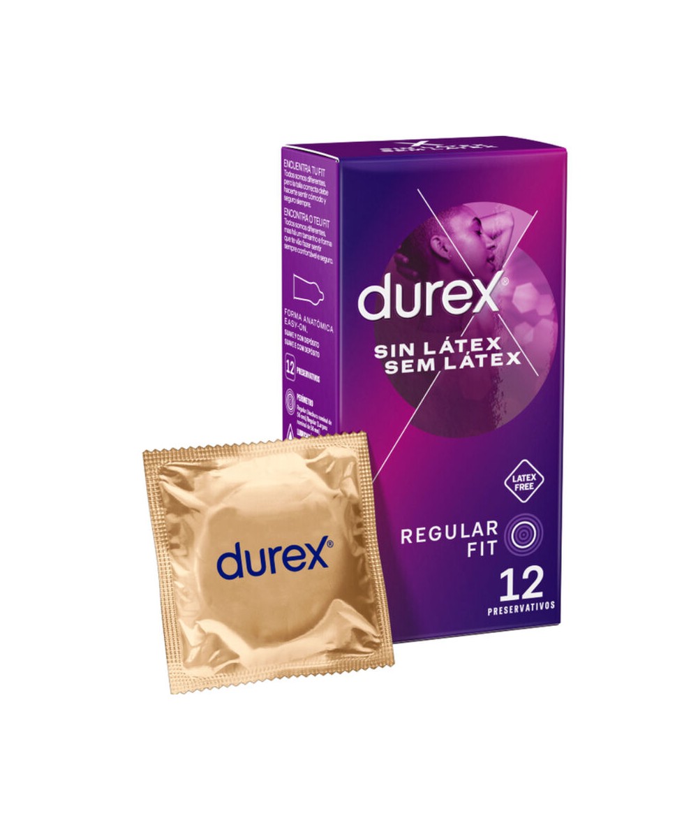 DUREX - PRESERVATIVOS SIN LATEX 12 UNIDADES