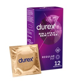 DUREX - PRESERVATIVOS SIN LATEX 12 UNIDADES