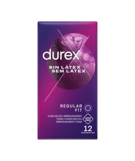 DUREX - PRESERVATIVOS SIN LATEX 12 UNIDADES