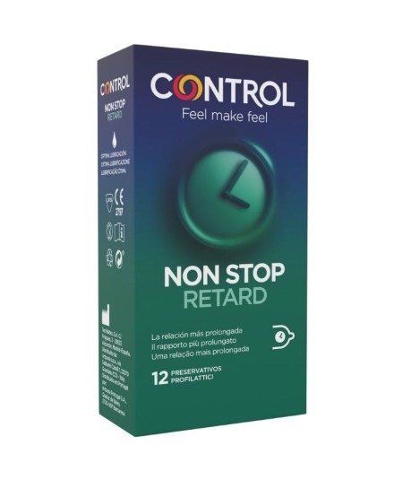 CONTROL NON STOP RETARD PRESERVATIVOS 12 UNIDADES