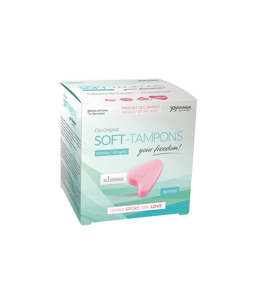 SOFT-TAMPONS TAMPONES ORIGINALES LOVE / 3UDS