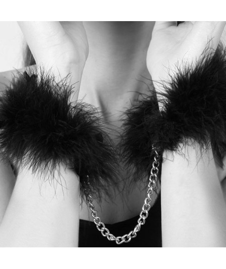 BIJOUX ZA ZA ZU FEATHER HANDCUFFS