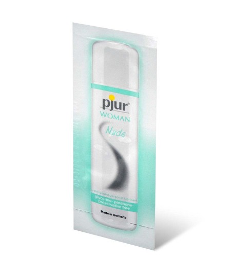 PJUR WOMAN NUDE LUBRICANTE BASE AGUA 2 ML