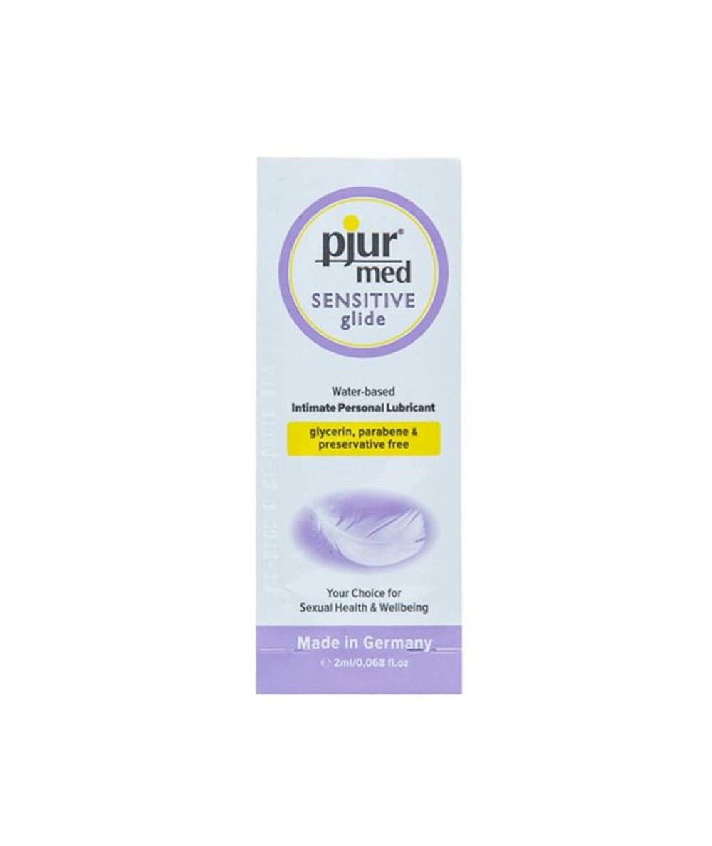 PJUR MED SENSITIVE GLIDE LUBRICANTE BASE AGUA 2 ML