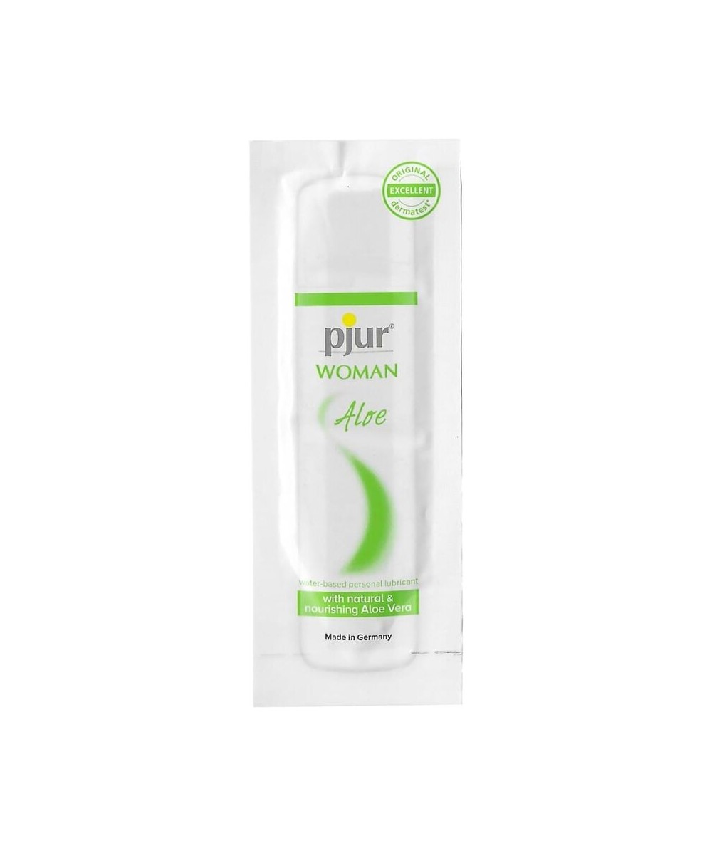 PJUR WOMAN ALOE LUBRICANTE BASE AGUA 2 ML