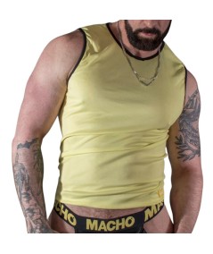 MACHO CAMISETA AMARILLO S/M