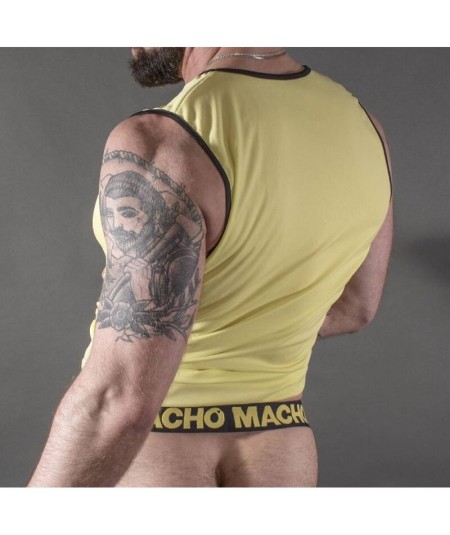 MACHO CAMISETA AMARILLO S/M