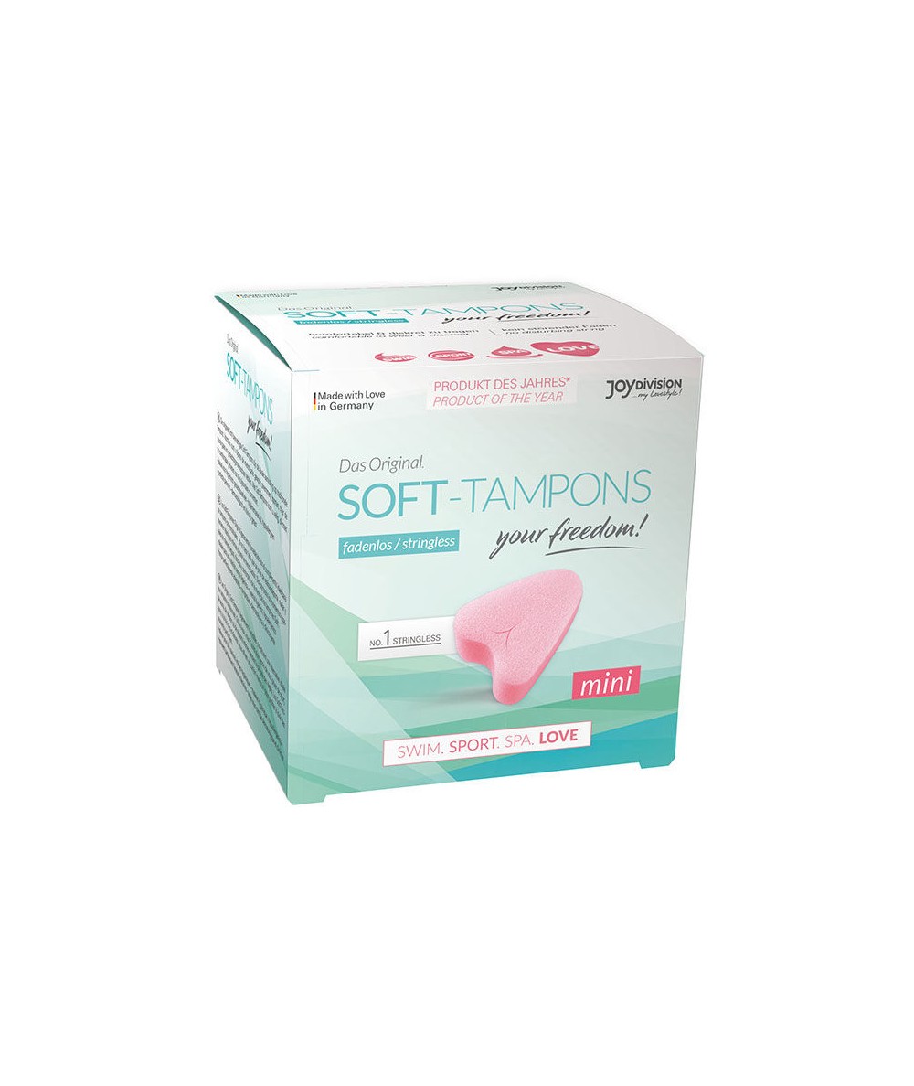 SOFT-TAMPONS TAMPONES ORIGINALES MINI LOVE / 3UDS