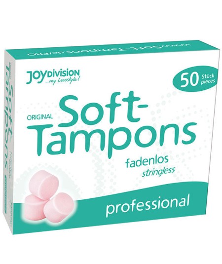 SOFT-TAMPONS TAMPONES ORIGINALES PROFESSIONAL/ 50UDS