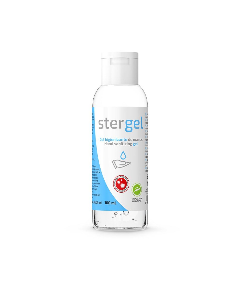 STERGEL - GEL HIDROALCOHÓLICO HIGIENIZANTE DE MANOS ALOE VERA 100ML