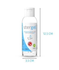 STERGEL - GEL HIDROALCOHÓLICO HIGIENIZANTE DE MANOS ALOE VERA 100ML