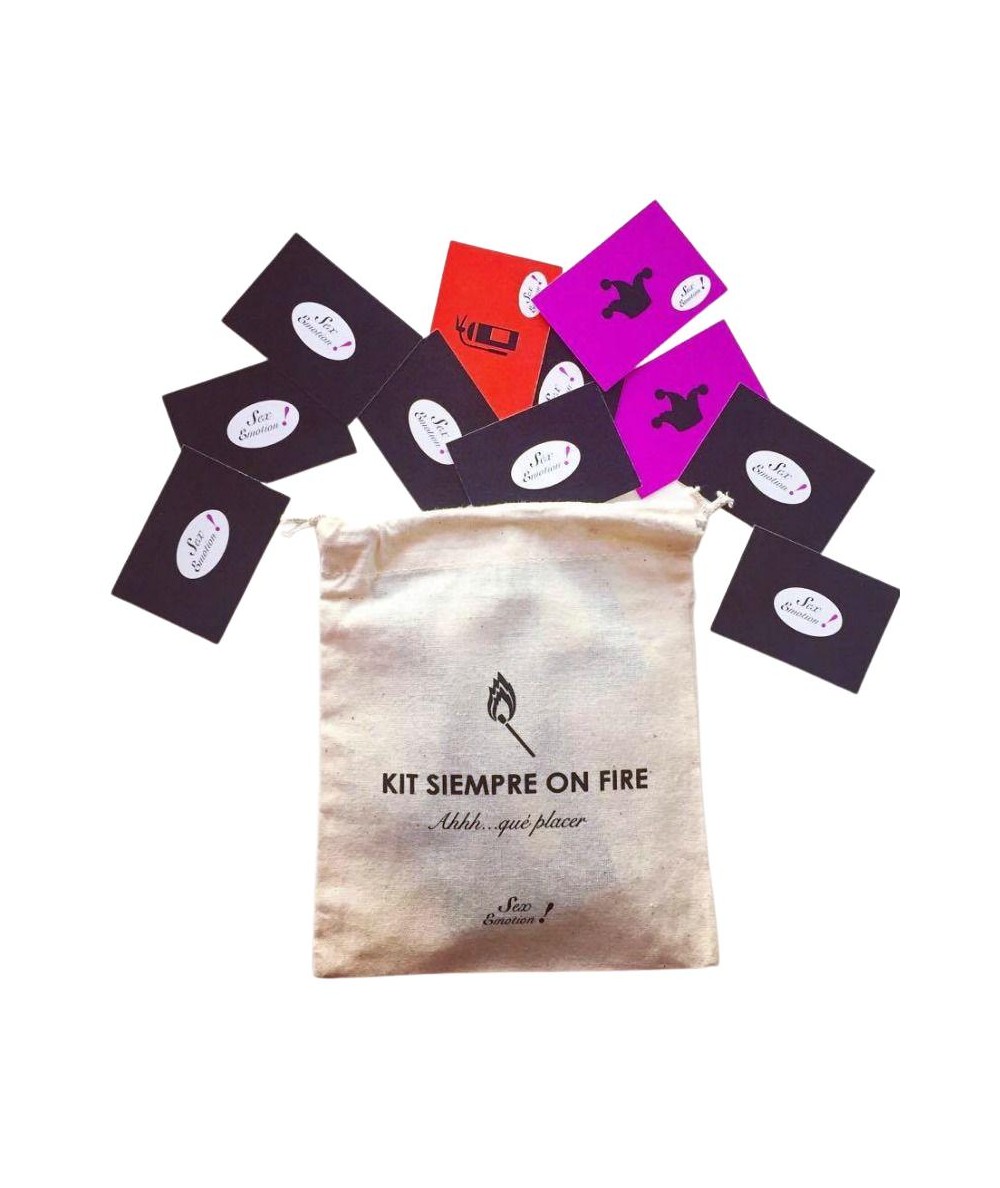 Kit Siempre On Fire juego para parejas Sex Emotion