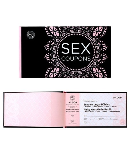 SECREPLAY SEX COUPONS VALES DE CANJE SENSUALES (ES/EN)