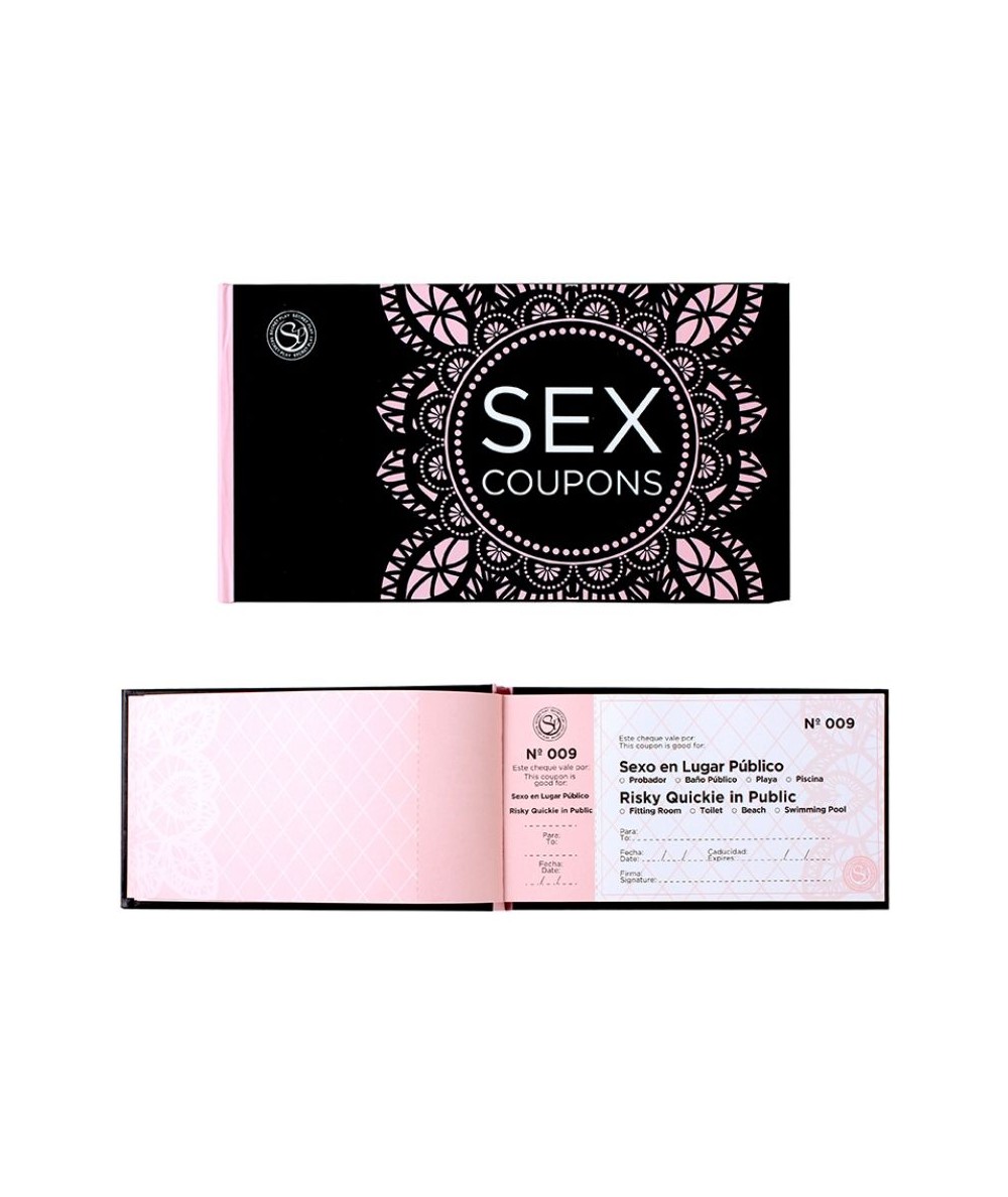 SECREPLAY SEX COUPONS VALES DE CANJE SENSUALES (ES/EN)