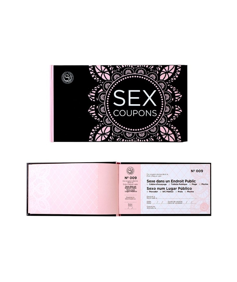 SECRETPLAY SEX COUPONS VALES DE CANJE SENSUALES (FR/PT)