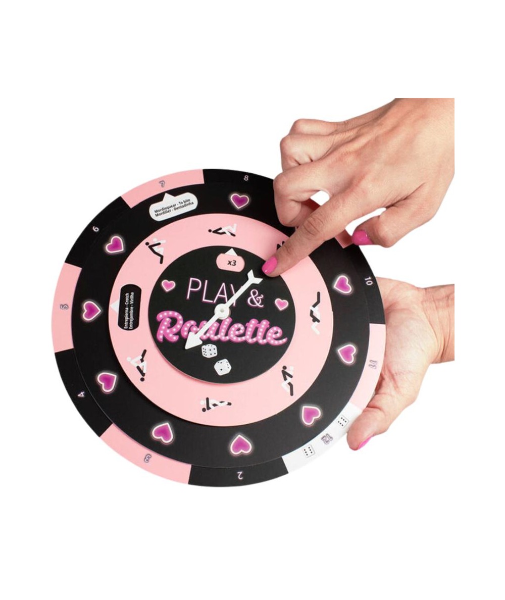 SECRETPLAY PLAY & ROULETTE - JUEGO DE DADOS Y RULETA (ES/PT/EN/FR)