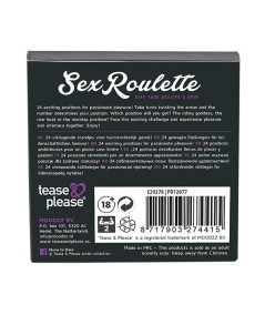 SEX ROULETTE KAMASUTRA (NL-DE-EN-FR-ES-IT-PL-RU-SE-NO)