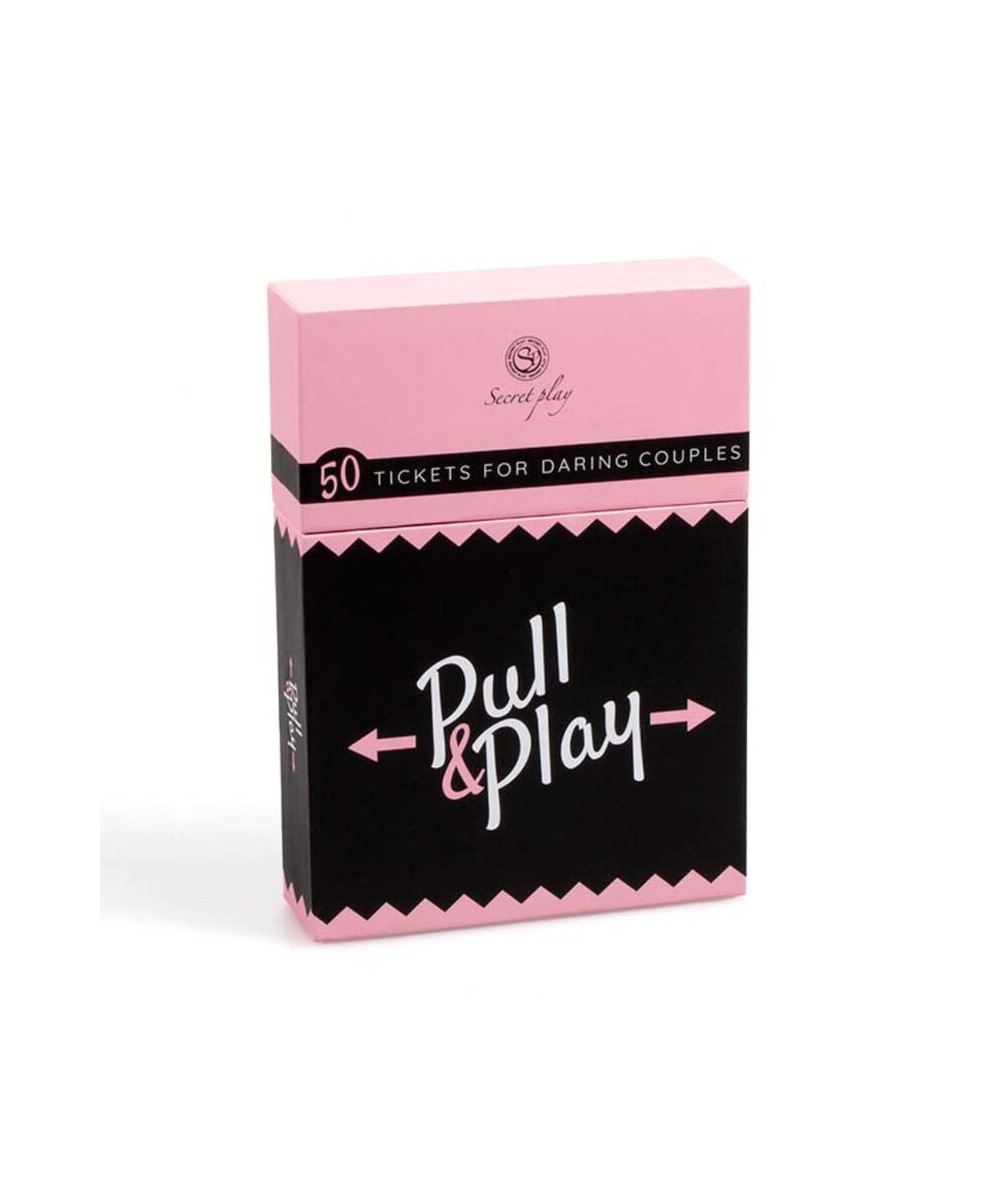 SECRETPLAY PULL & PLAY - JUEGO DE CARTAS (ES/EN/DE/FR/NL/PT/IT)