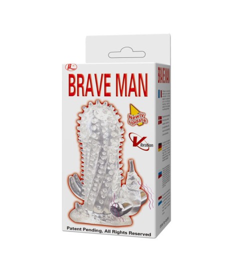 LY - BAILE BRAVE MAN EXTENSION PENE VIBRADOR RABBIT