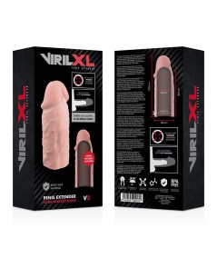 VIRILXL EXTENSION DE PENE LIQUID SILICONE V3 NATURAL