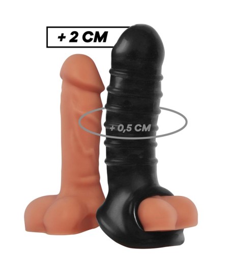 VIRILXL EXTENSION Y FUNDA  DE PENE  V15 NEGRO